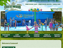 Tablet Screenshot of crestwoodcountryday.com